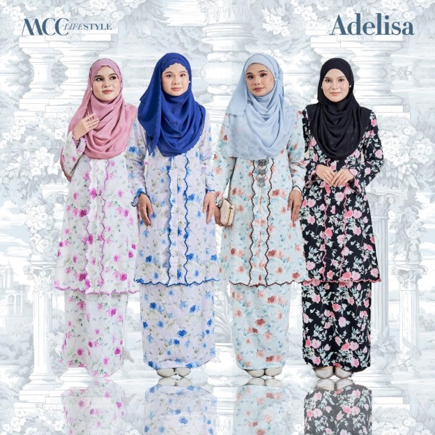 Baju Kebarung Sulam Adelisa