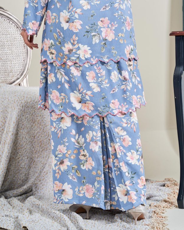 Baju Kurung Sulam Anara - Garden Aegean