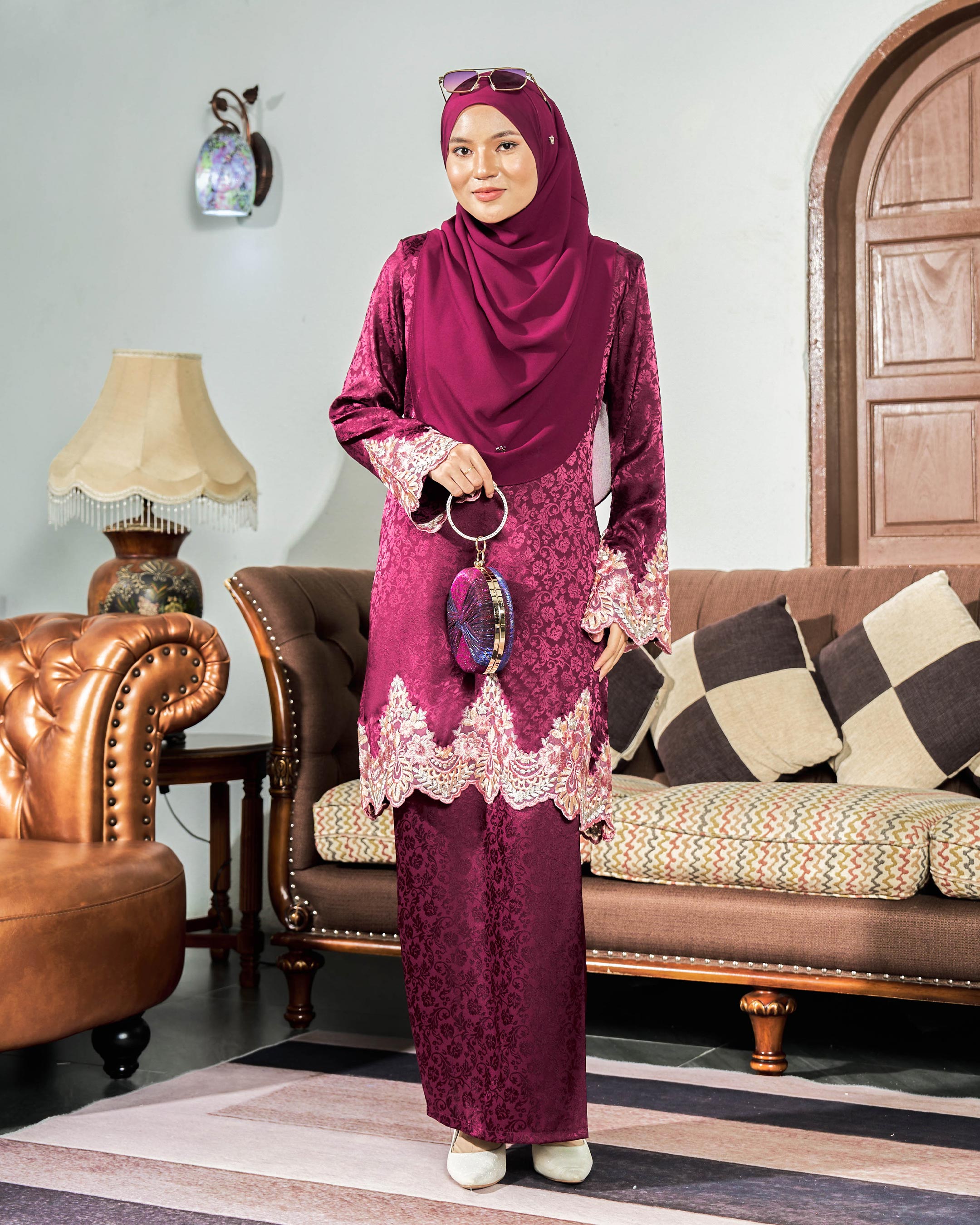 Baju Kurung Royal Jacquard Andara
