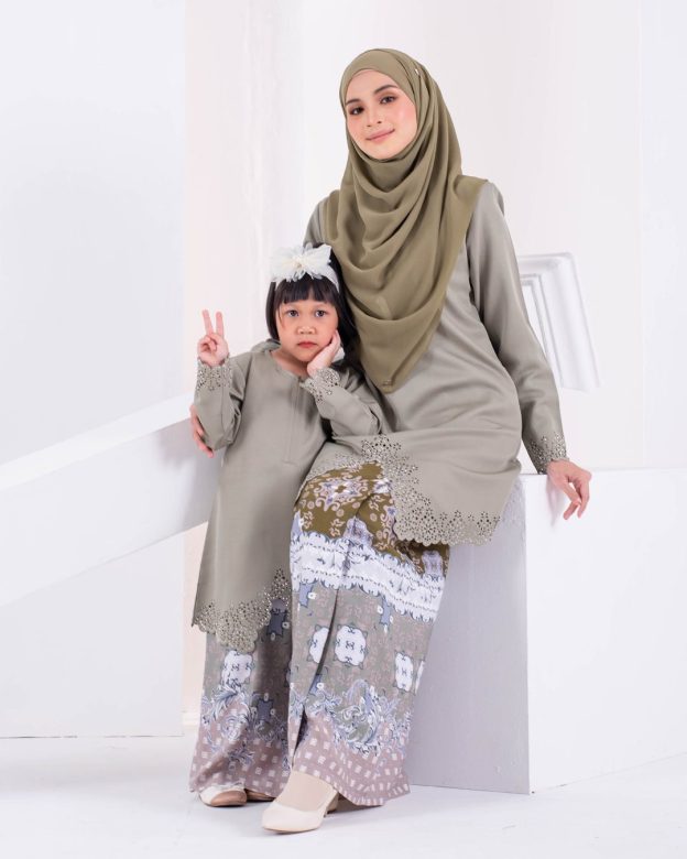 Baju Kebarung Lasercut Areena Kids - Lyon Army