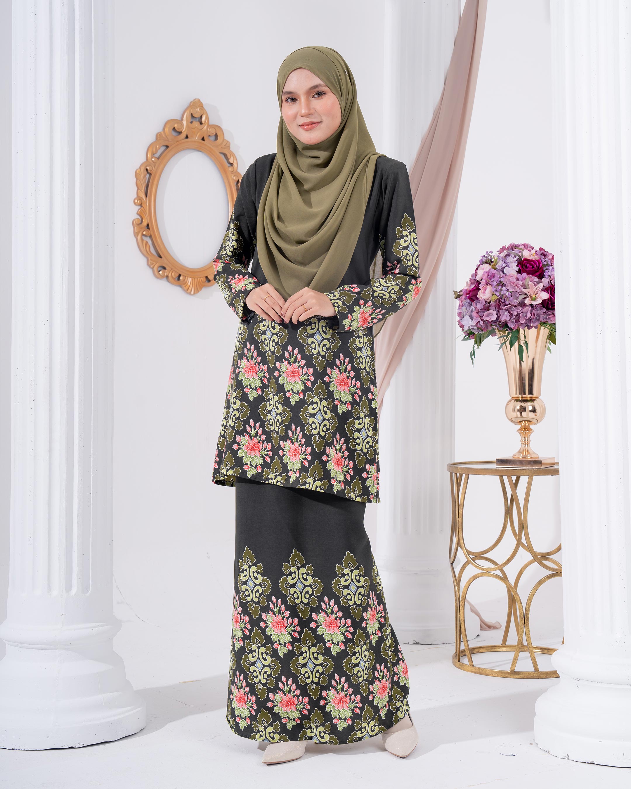 Baju Kurung Batik Moden Sultanah
