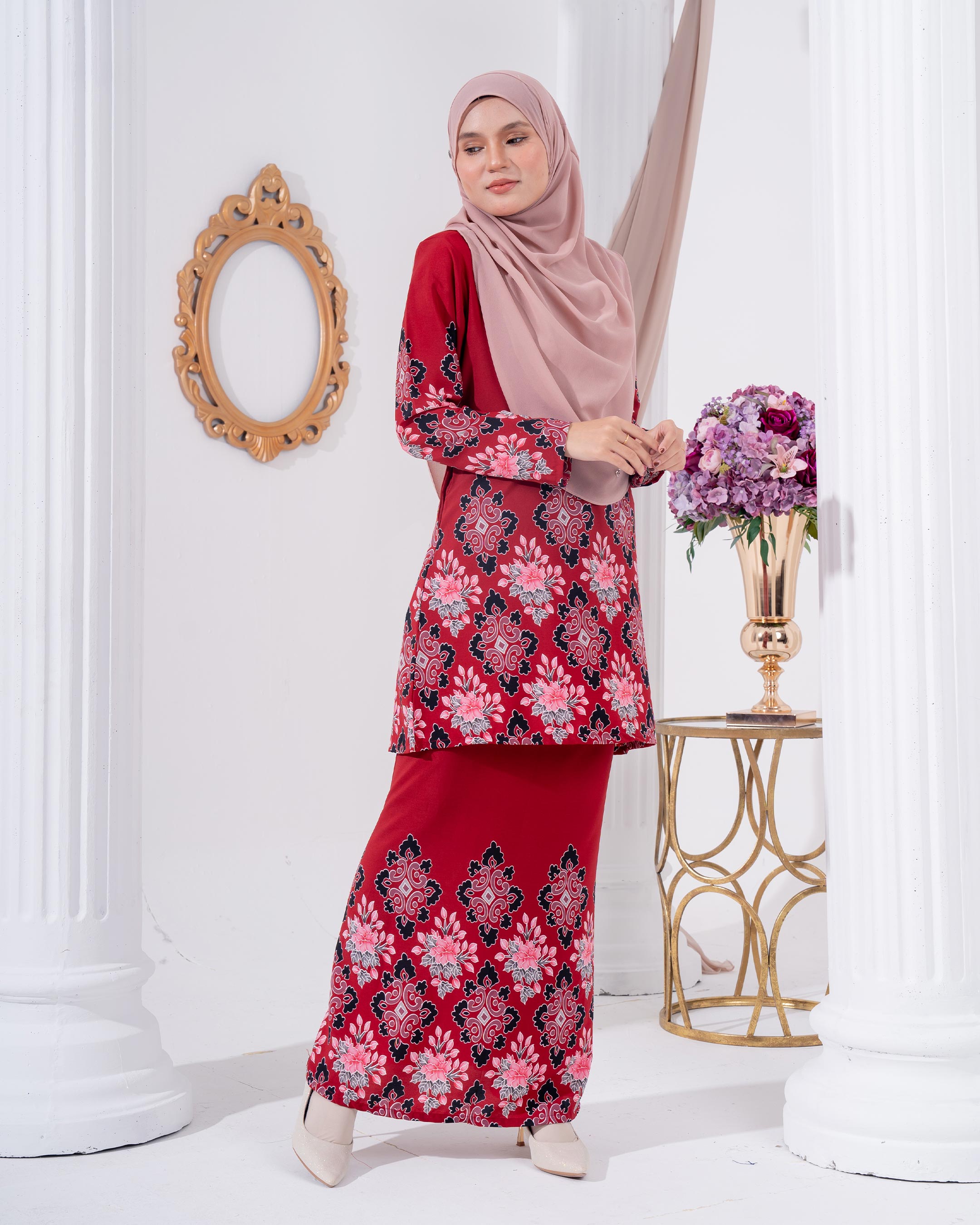 Baju Kurung Batik Moden Sultanah 