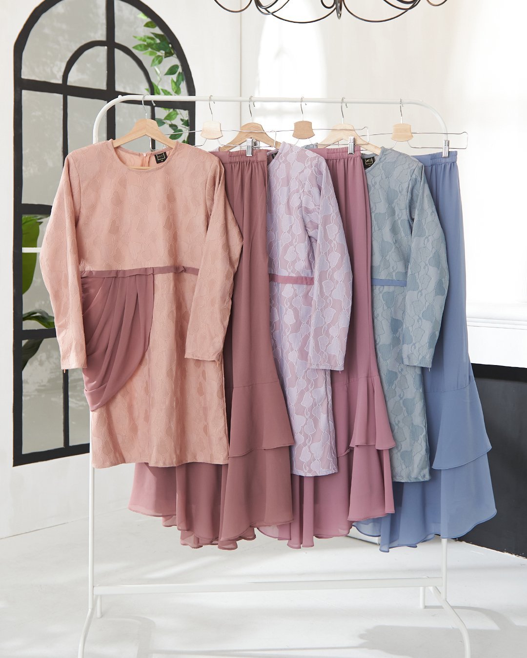Baju Kurung Athilah Kids - Toasted Mauve