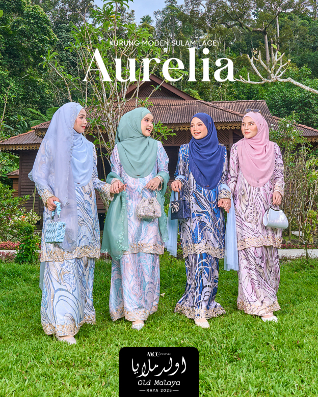 Baju Kurung Sulam Diamanted Aurelia