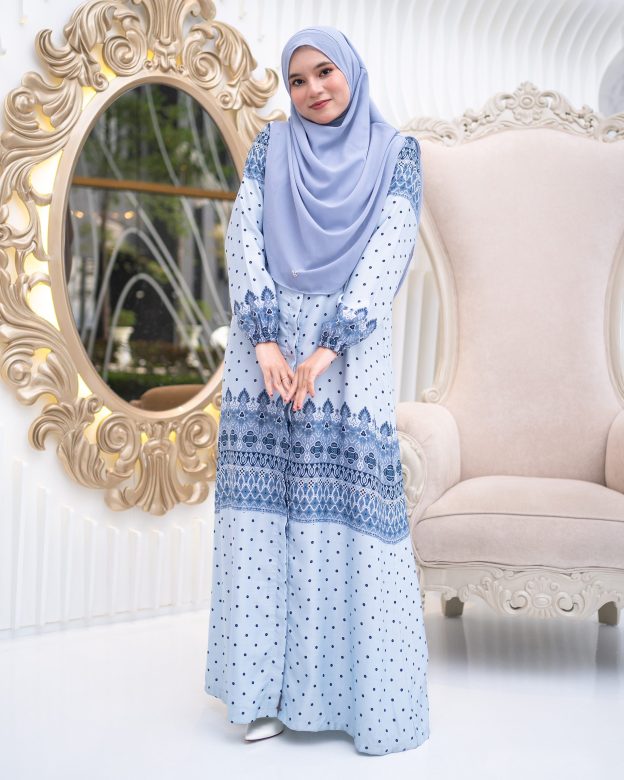 Abaya Raiyani - Sky Blue