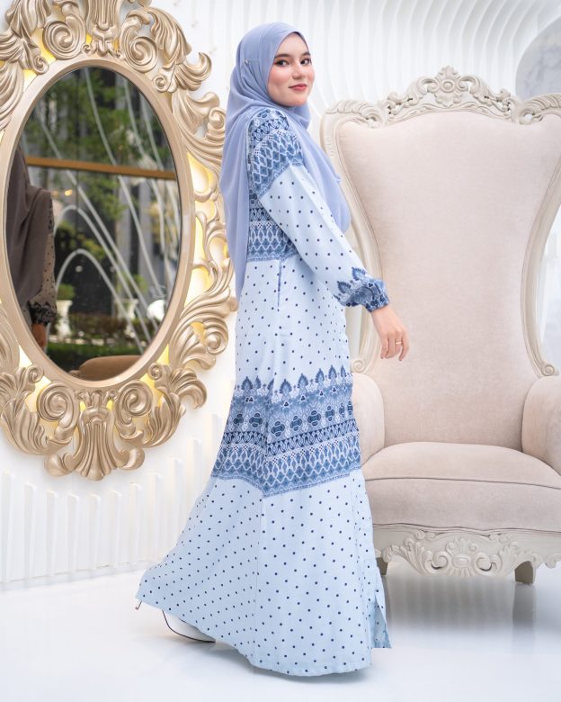 Abaya Raiyani - Sky Blue