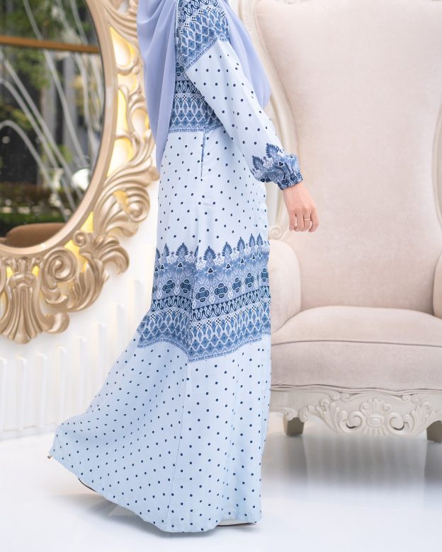 Abaya Raiyani - Sky Blue