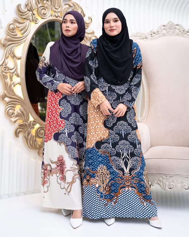 Abaya Rosella - Eggplant Purple
