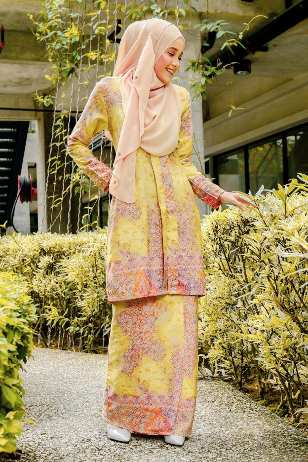 Baju Kebarung Batik Nafisa - Fresh Green