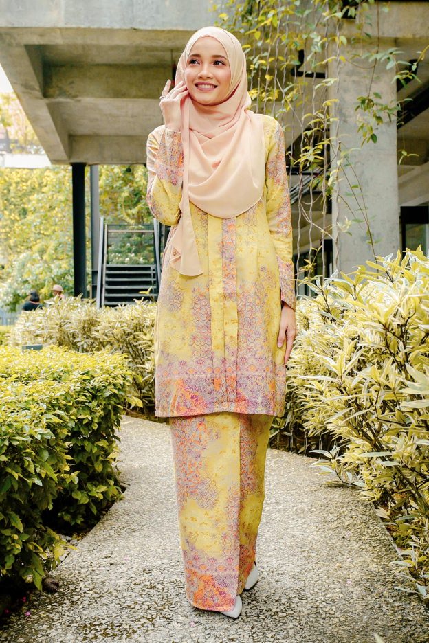 Baju Kebarung Batik Nafisa - Fresh Green