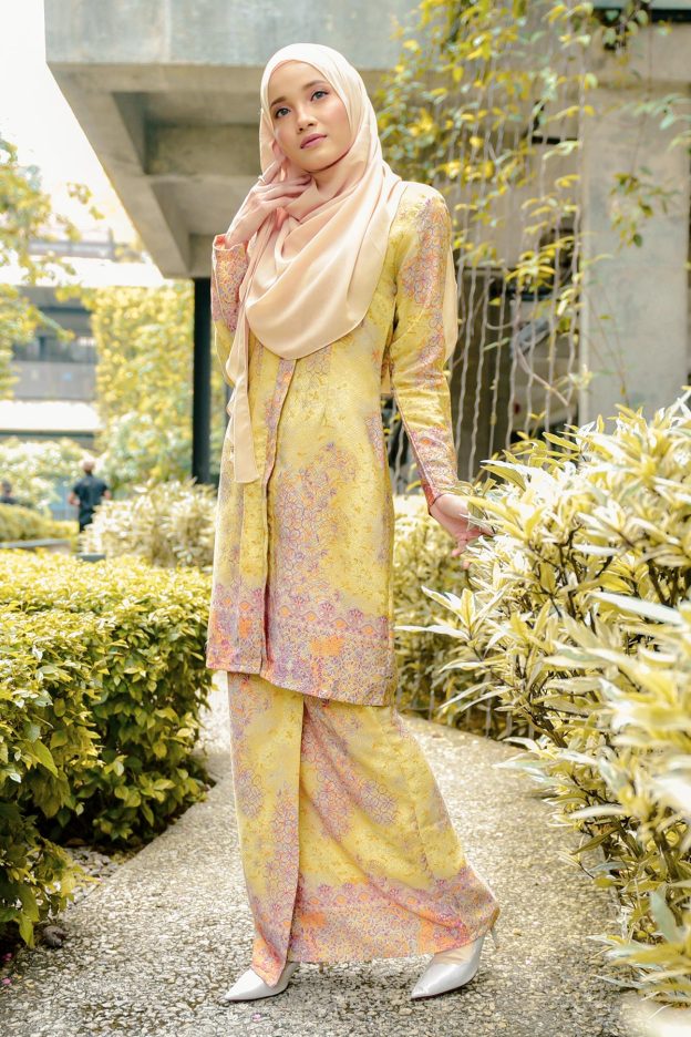Baju Kebarung Batik Nafisa - Fresh Green