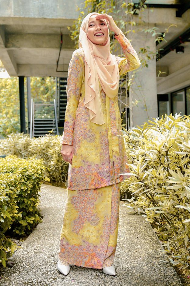 Baju Kebarung Batik Nafisa - Fresh Green