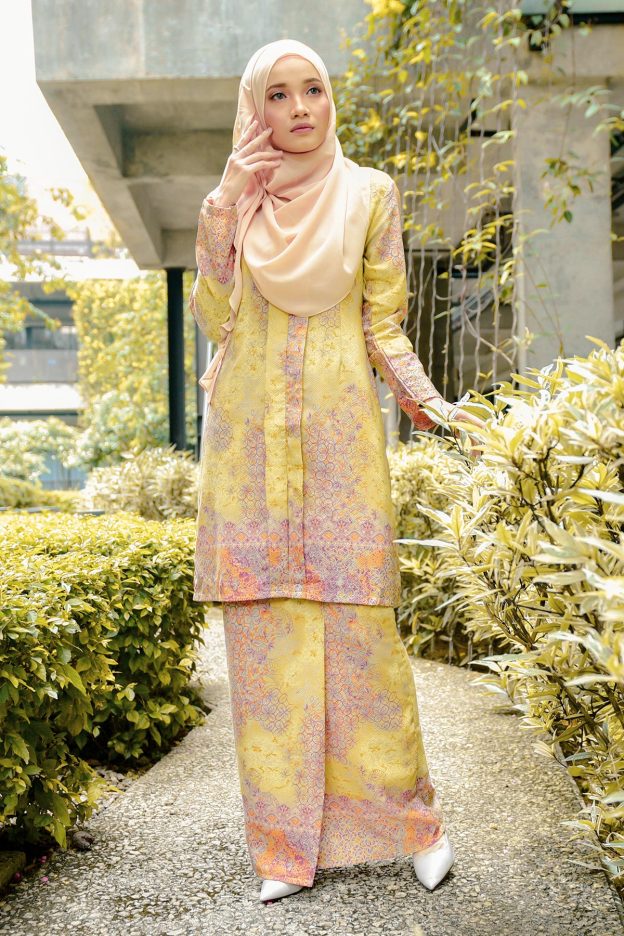 Baju Kebarung Batik Nafisa - Fresh Green
