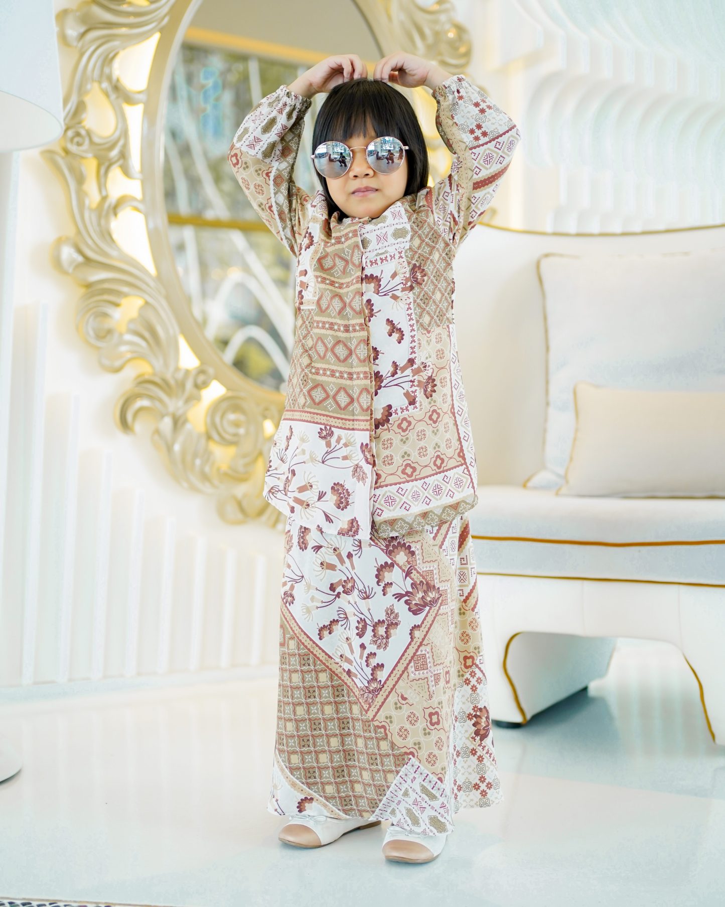 Baju Kurung Anenia Kids - Sandy Tofee