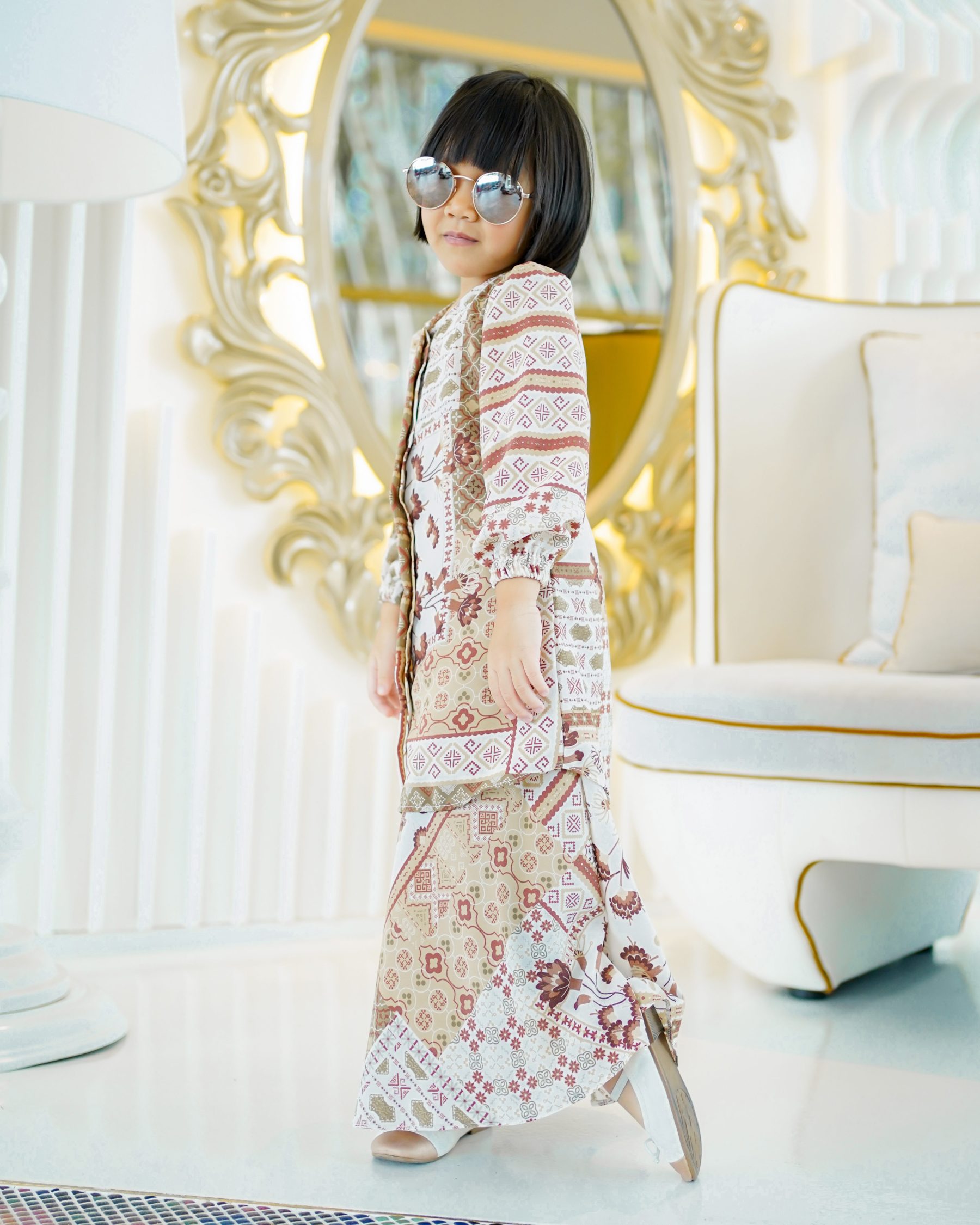 Baju Kurung Anenia Kids - Sandy Tofee