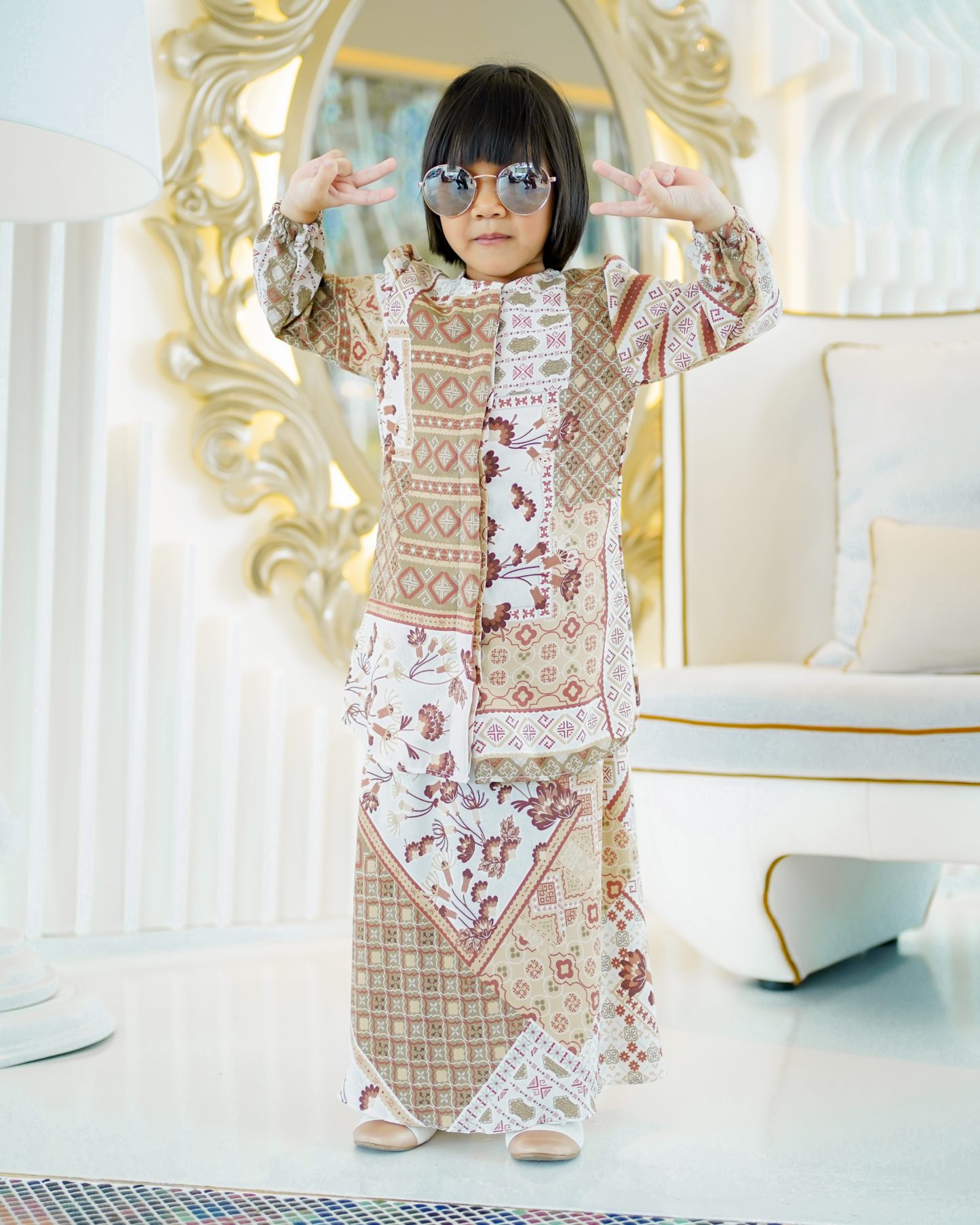 Baju Kurung Anenia Kids - Sandy Tofee