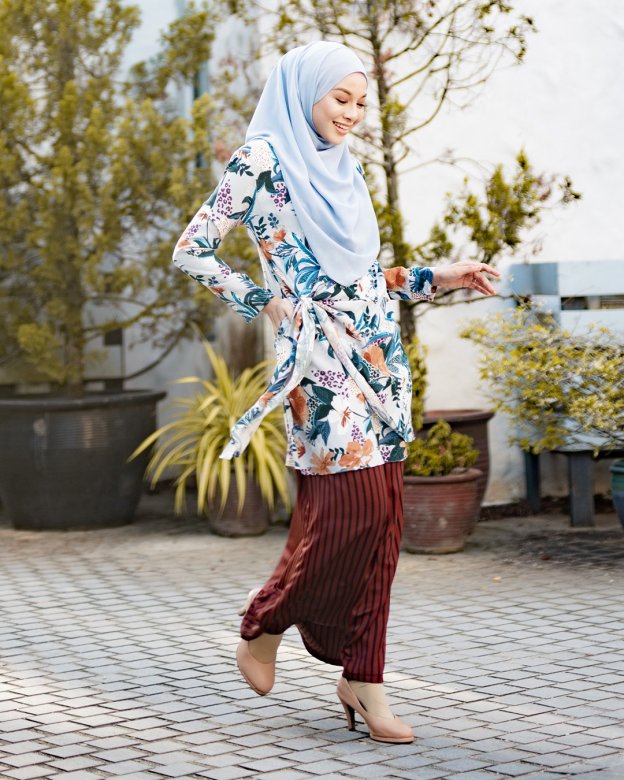 Baju Kurung Aurorai - Sky Bronze