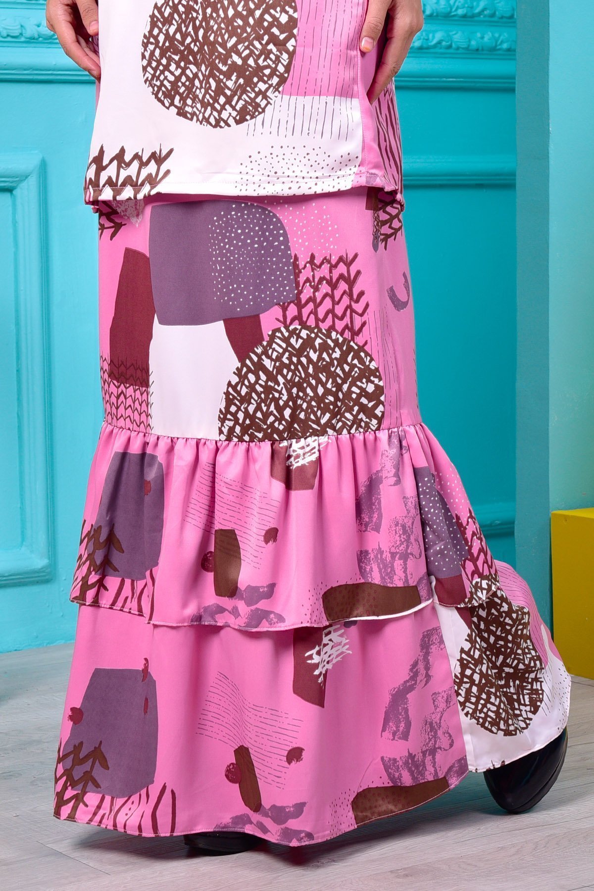 Baju Kurung Farah - Pink