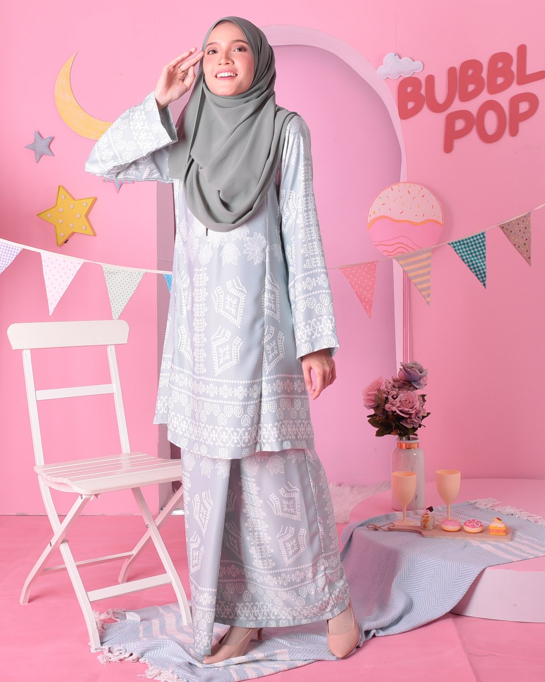 Baju Kurung Pahang Ciara - Tiffany Green