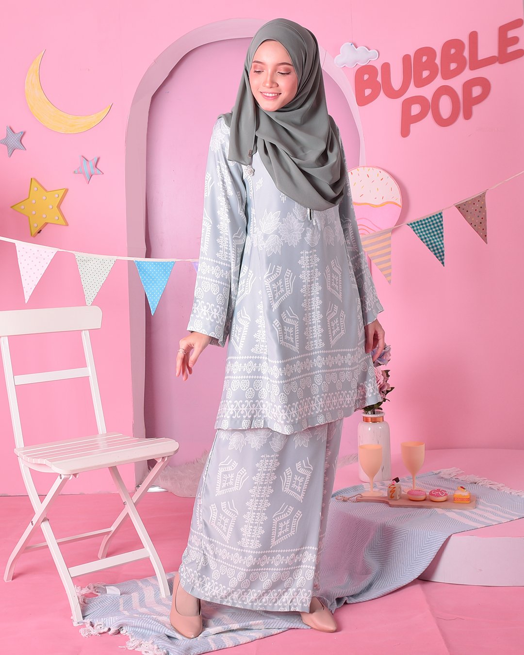 Baju Kurung Pahang Ciara - Tiffany Green