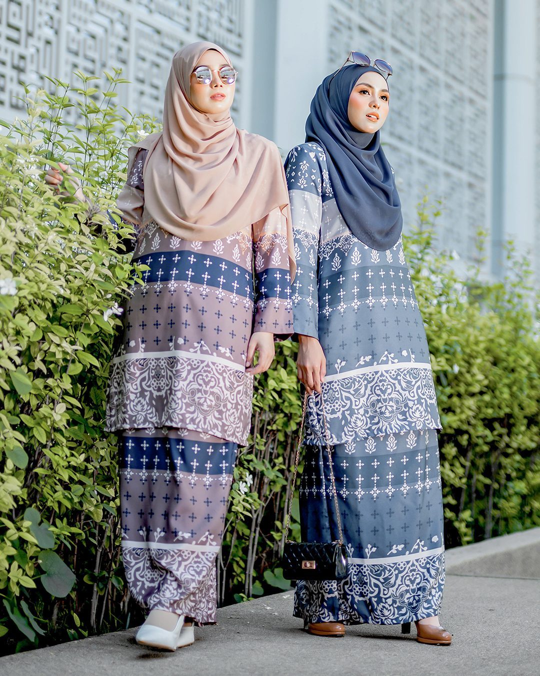 Baju Kurung Pahang Rayla - Wood Brown