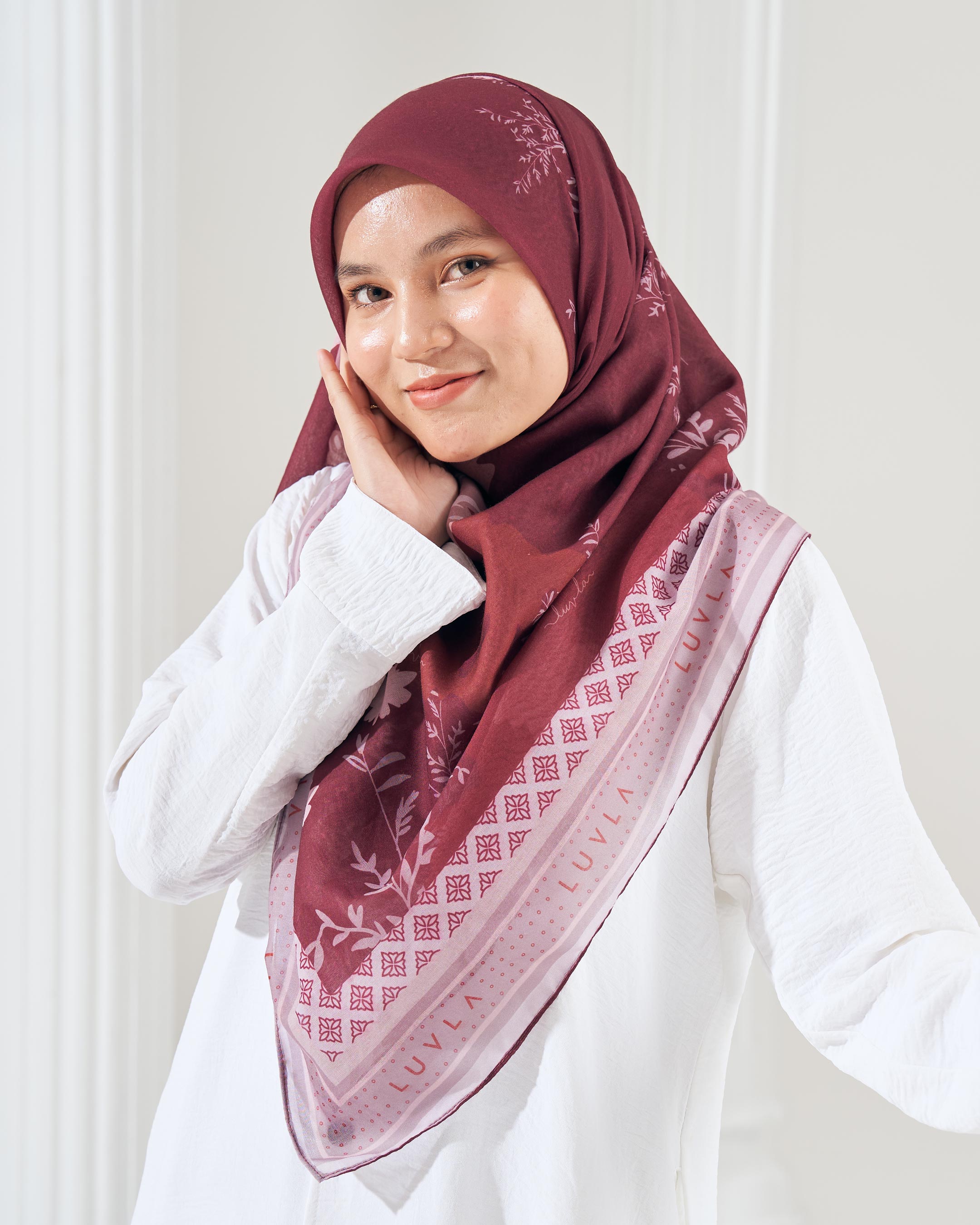 Tudung Bawal Cotton Aidilfitri