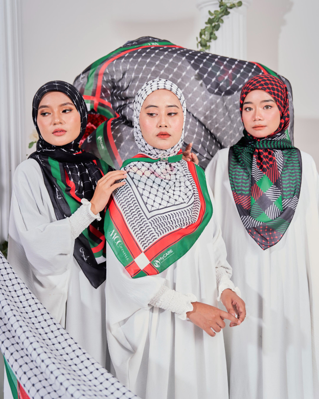 Tudung Bawal MCC Lifestyle x MyCare - Mercy