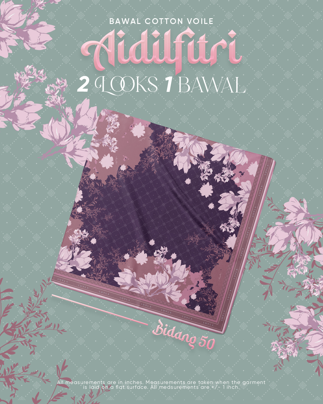 Tudung Bawal Cikgu Cikgi The Series 1.0 