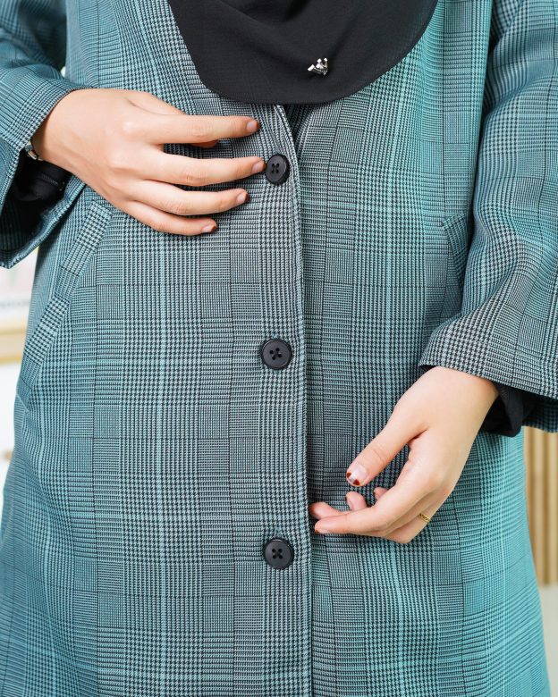 Blazer Liezel Laluna X MCC - Checkered Green