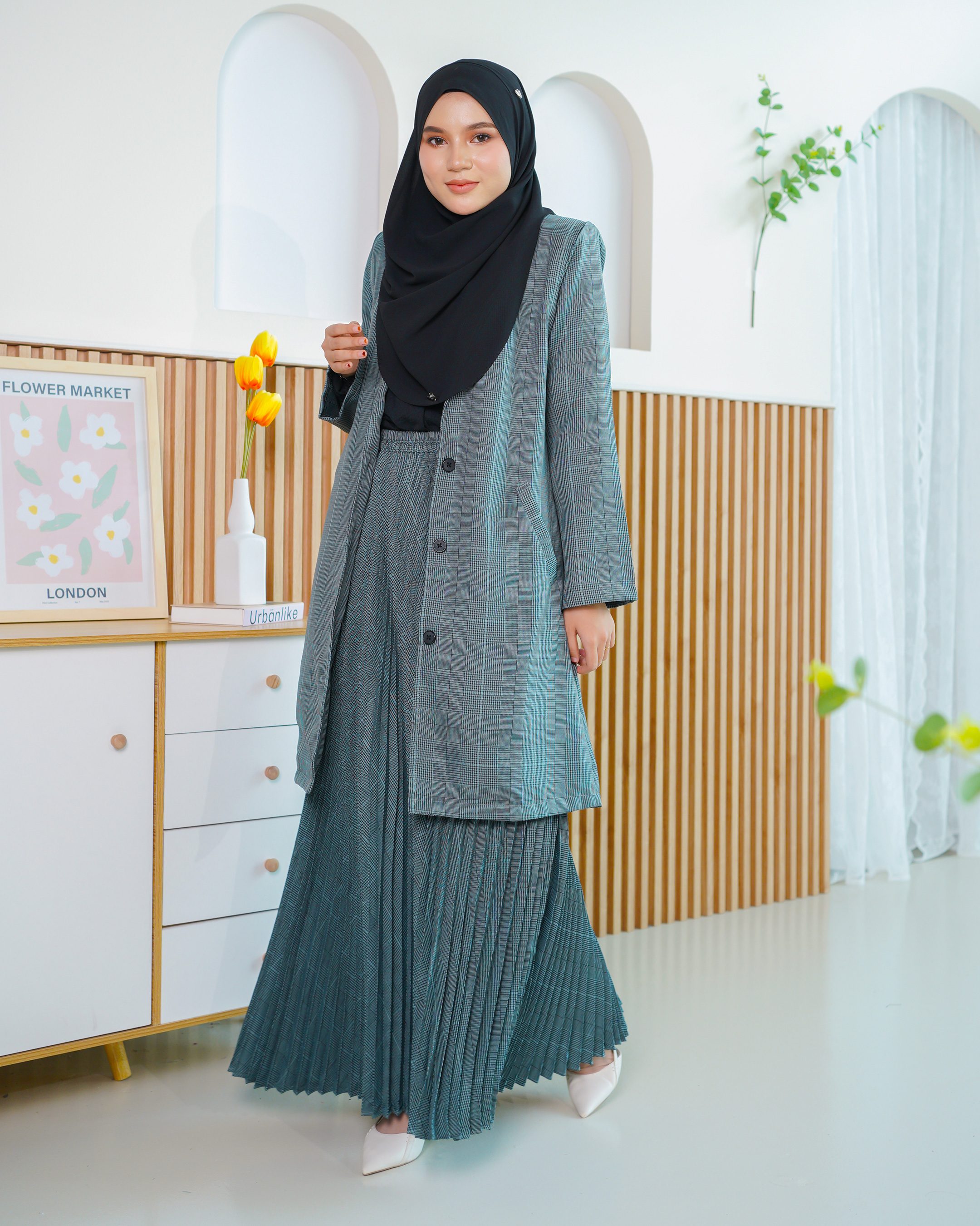 Blazer Liezel Laluna X MCC - Checkered Green