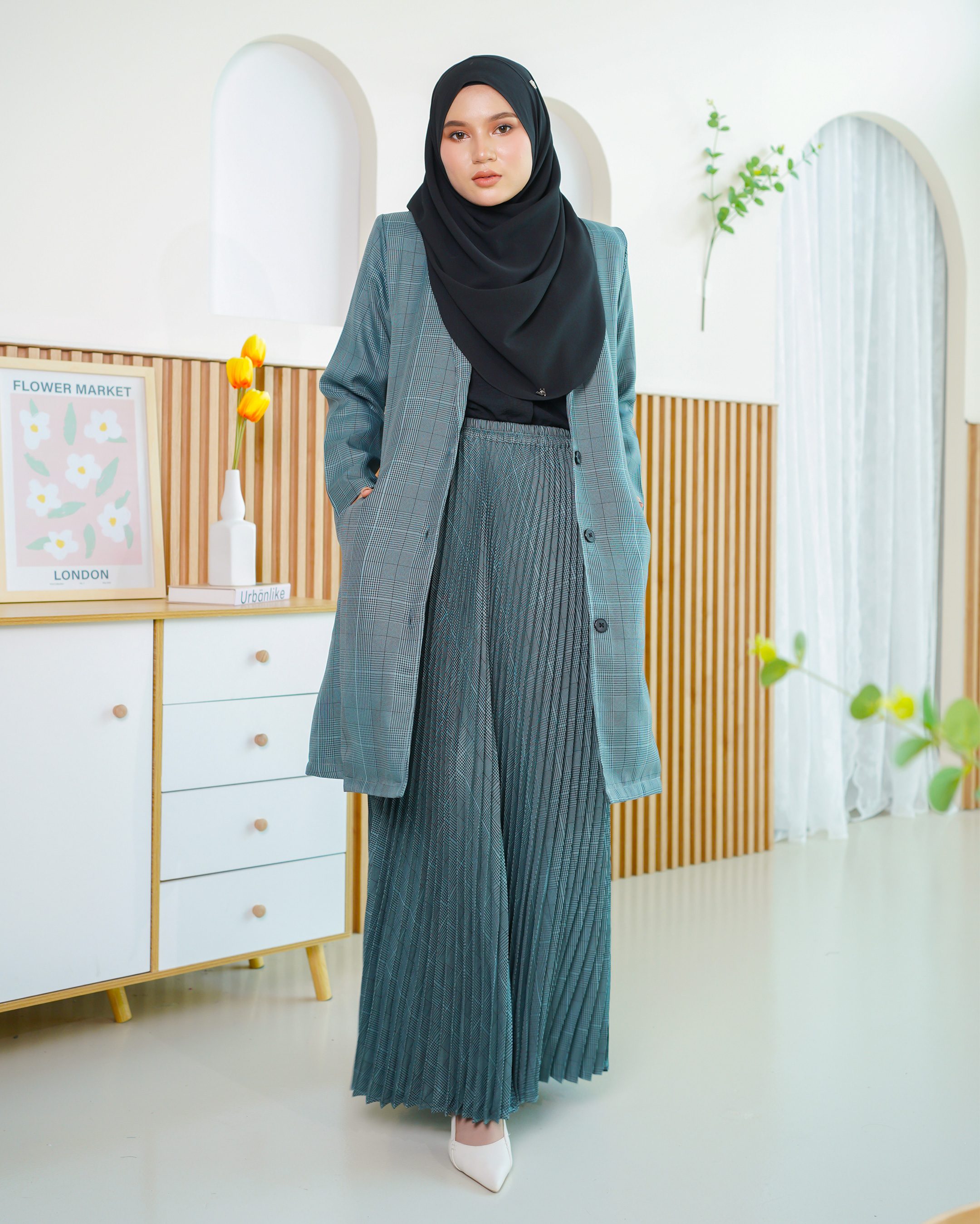 Blazer Liezel Laluna X MCC - Checkered Green