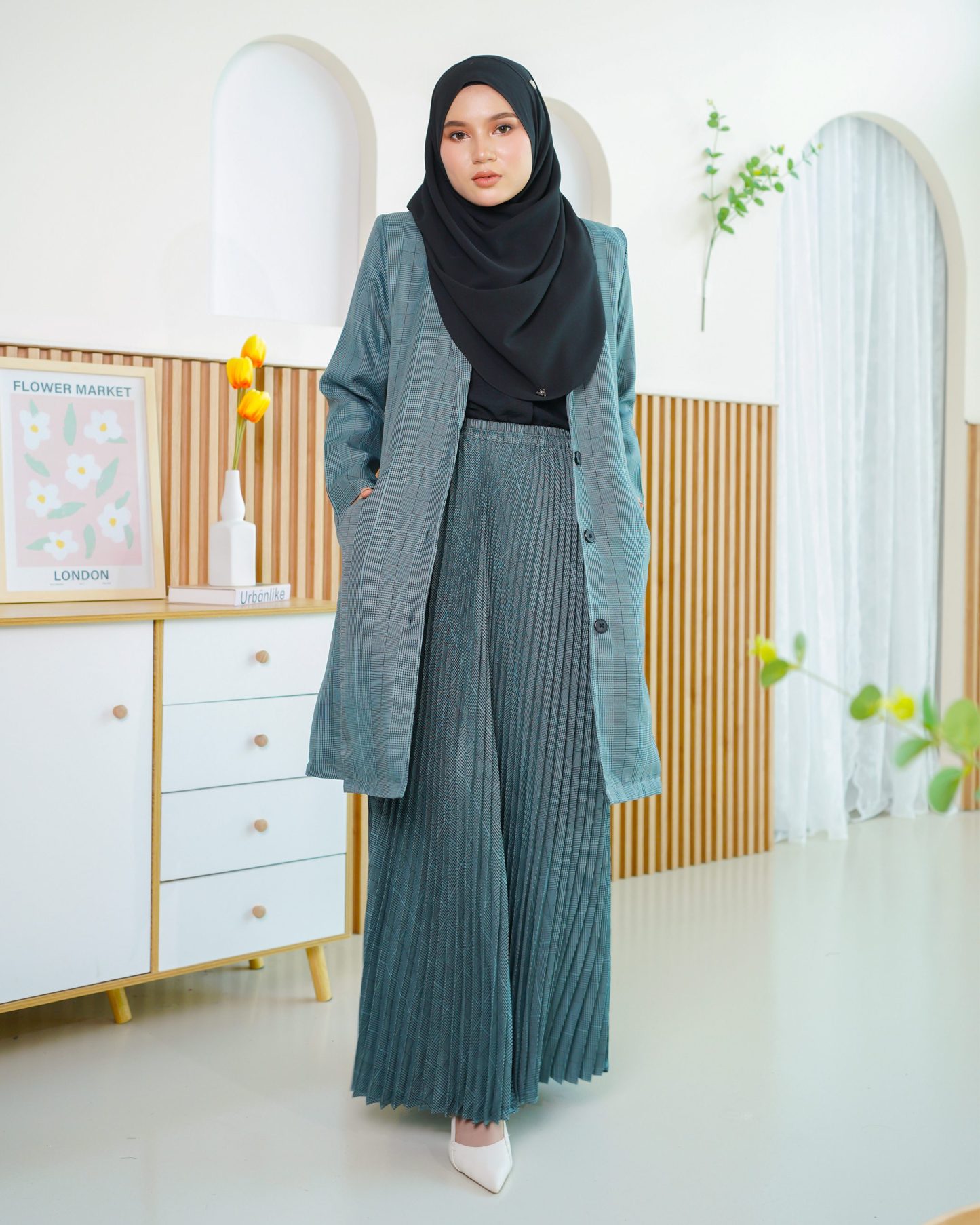 Blazer Liezel Laluna X MCC - Checkered Green