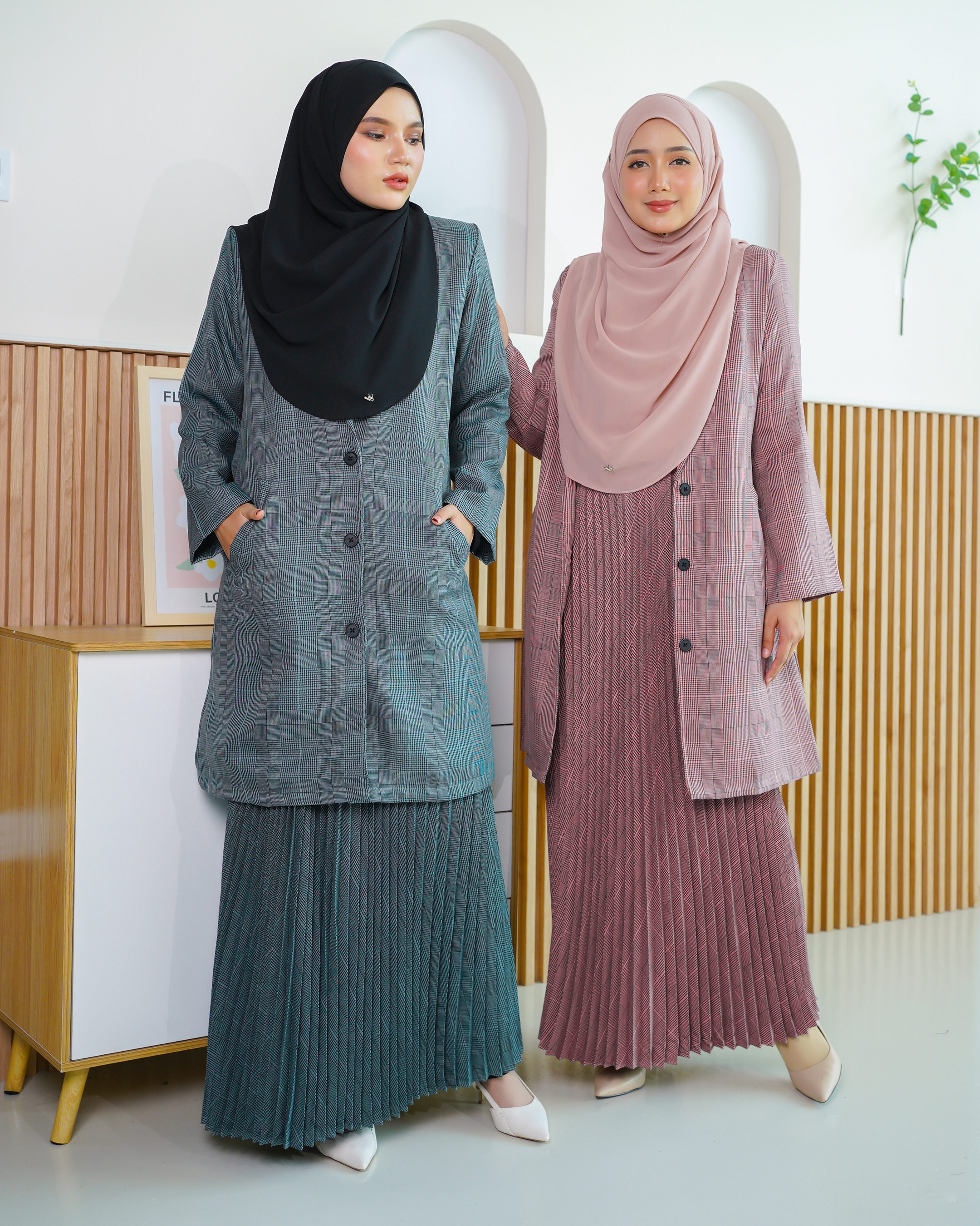 Blazer Liezel Laluna X MCC - Checkered Green