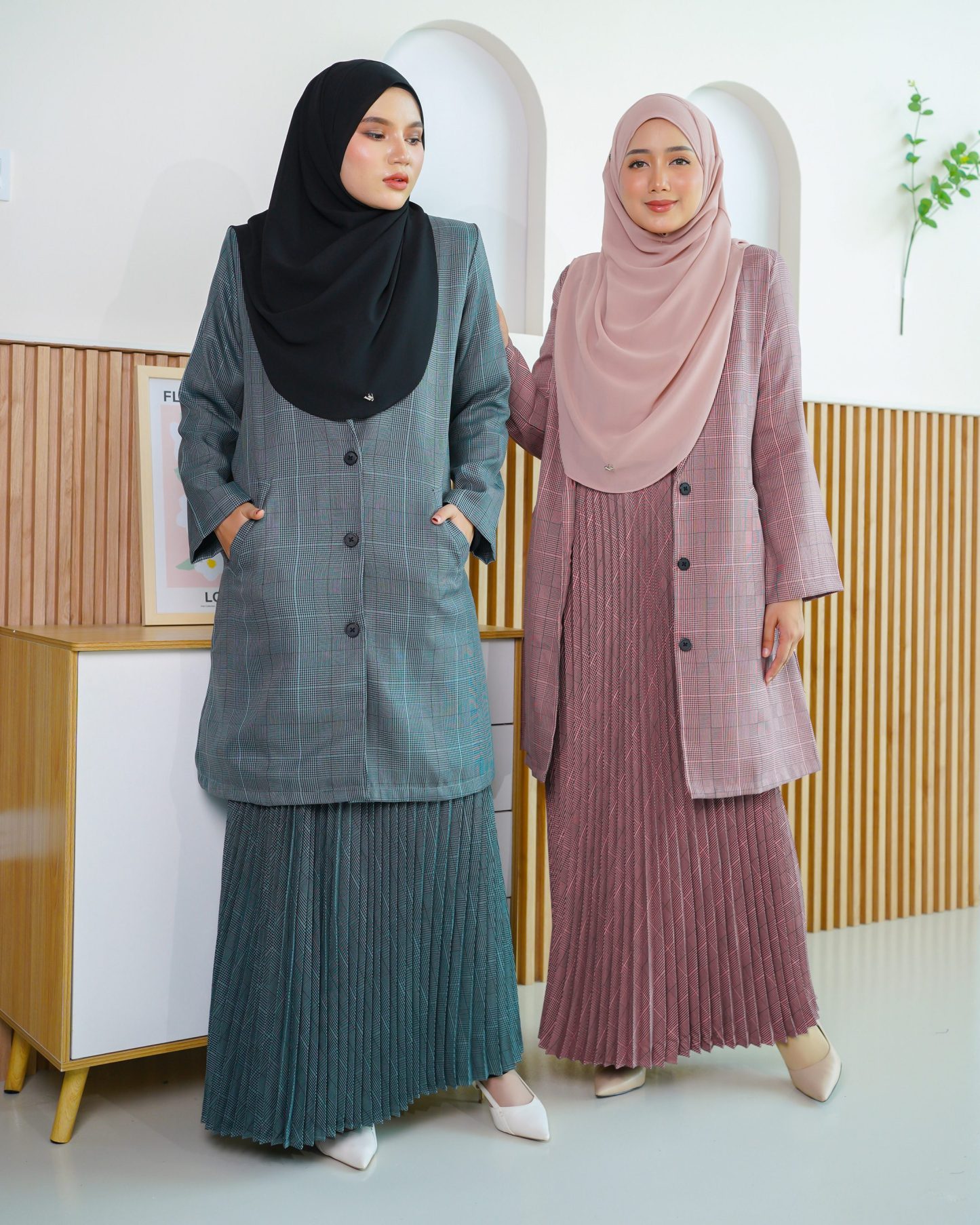 Blazer Liezel Laluna X MCC - Checkered Green