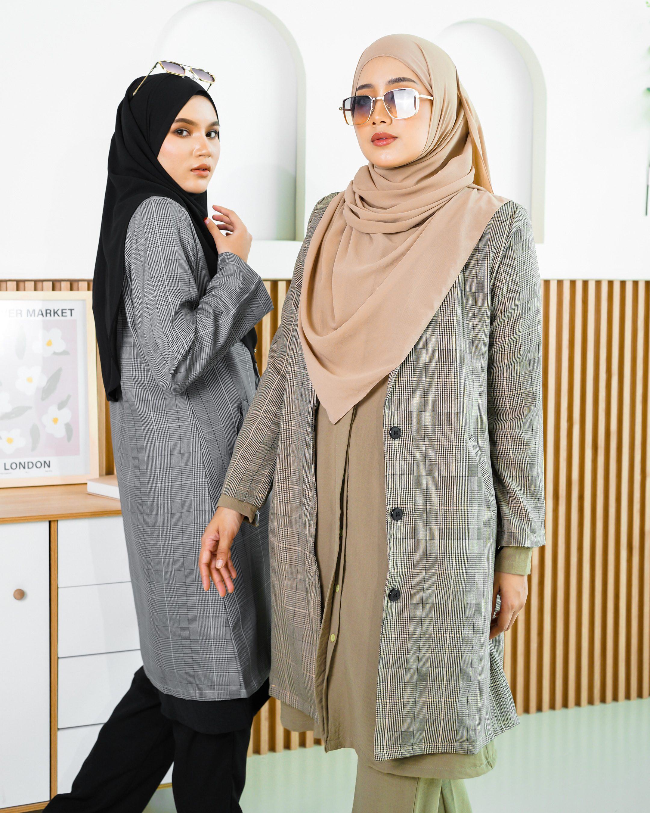 Blazer Liezel Laluna X MCC - Checkered Brown