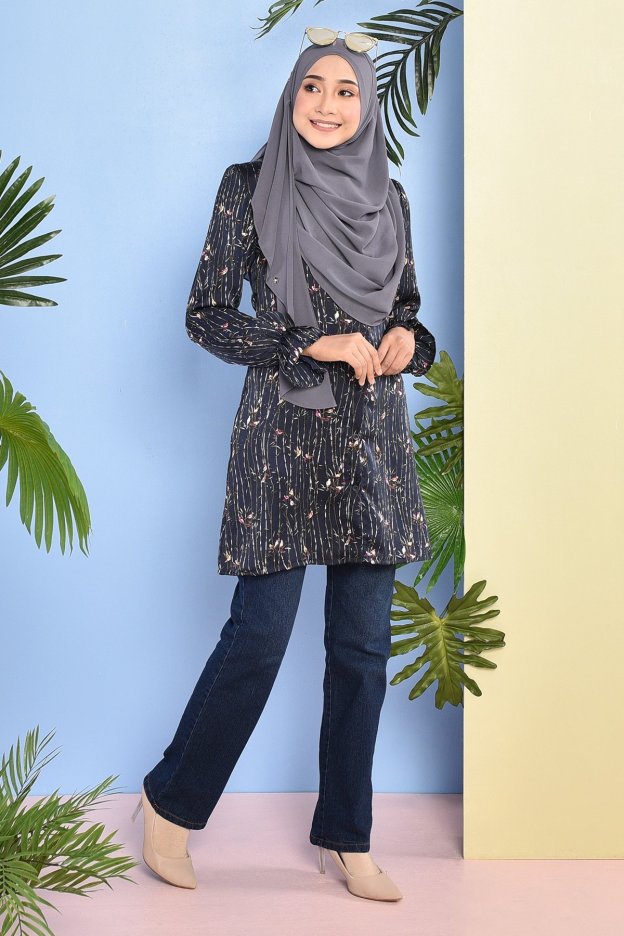 Blouse Abeer - Blue
