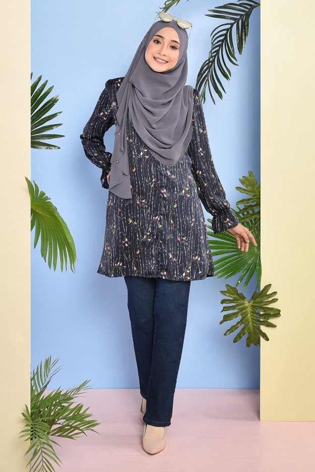 Blouse Abeer - Blue