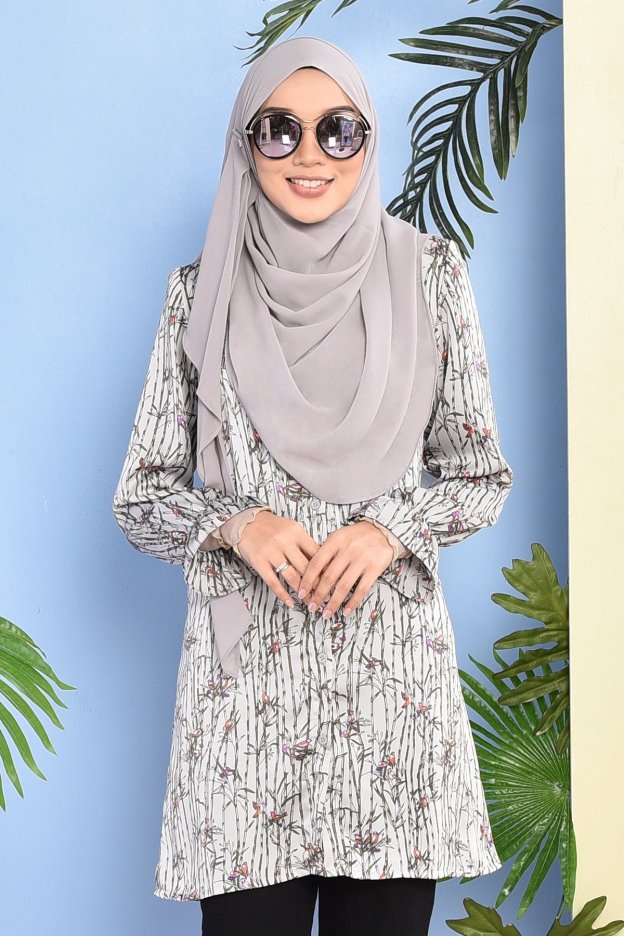 Blouse Abeer - Silver