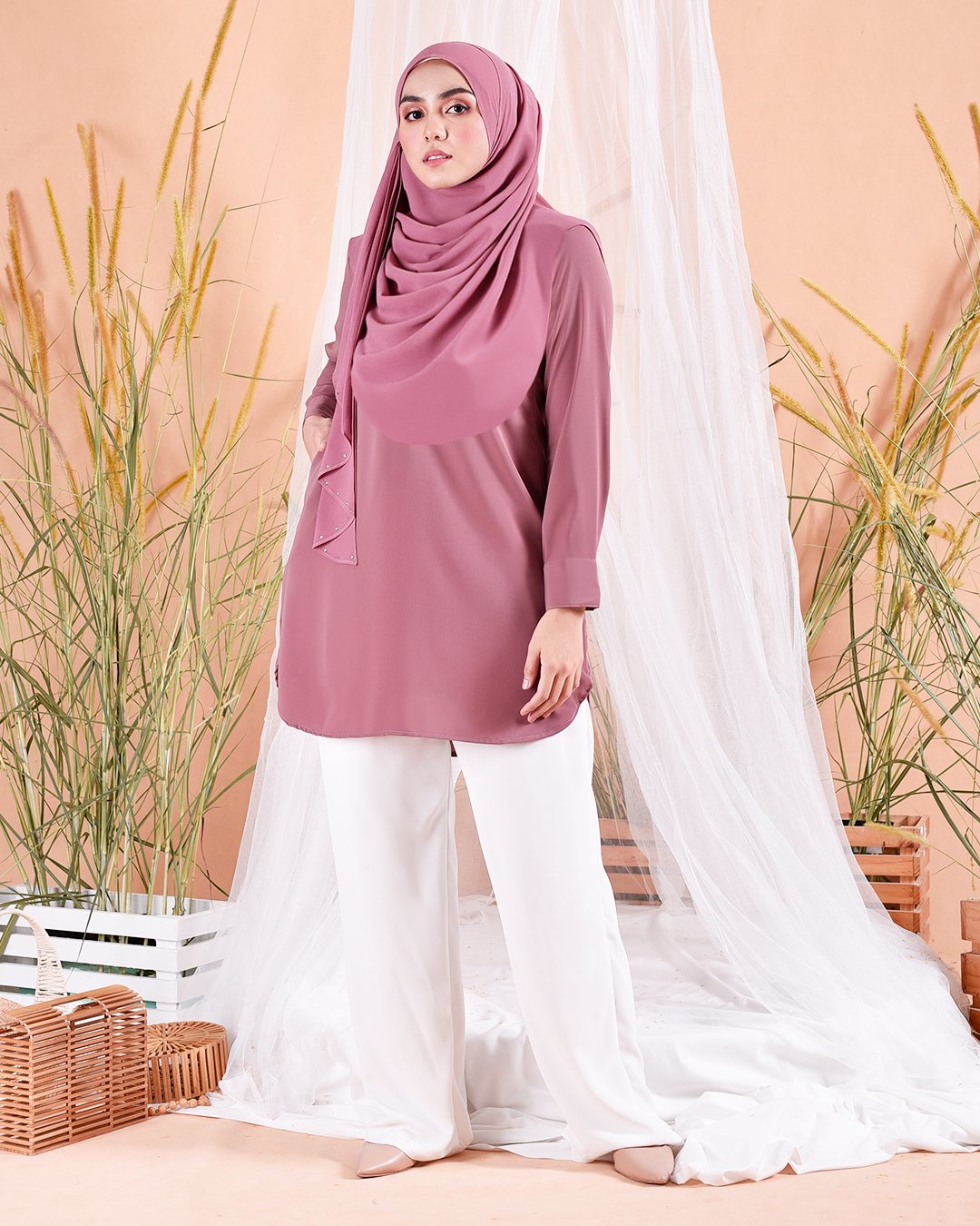 Blouse Natsumi - Quartz Rose