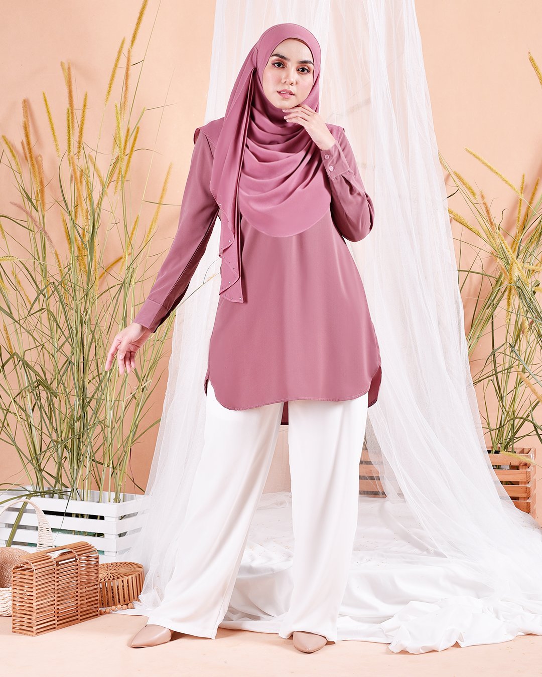 Blouse Natsumi - Quartz Rose