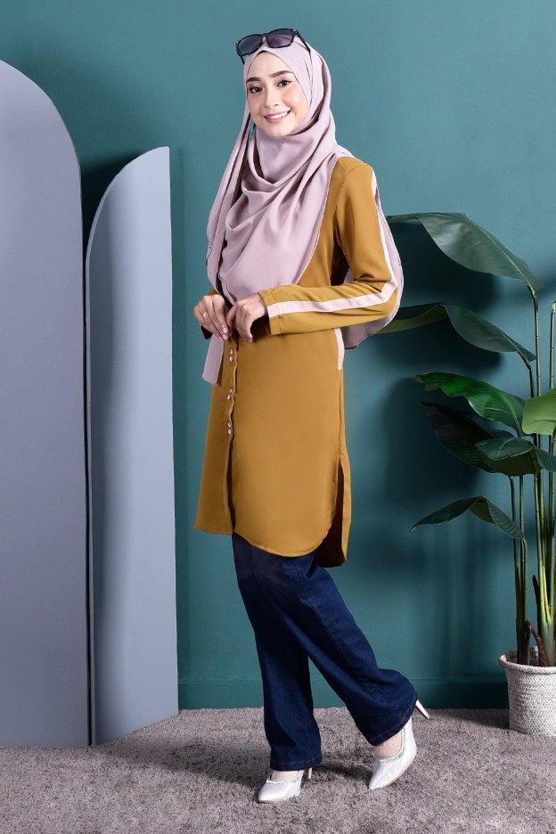 Blouse Ashley - Pineapple Green