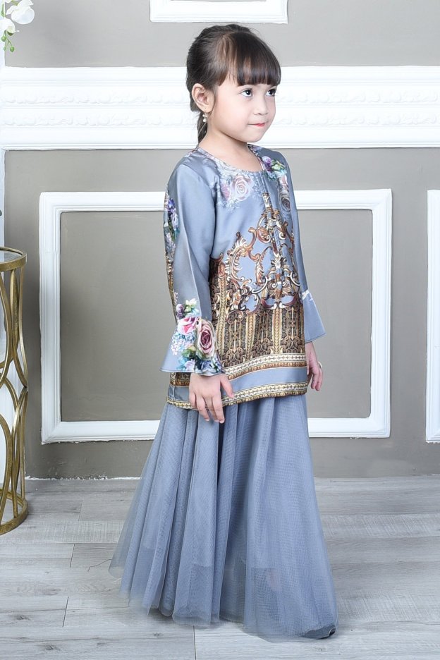 Blouse Bellaruz Kids - Damask Silver