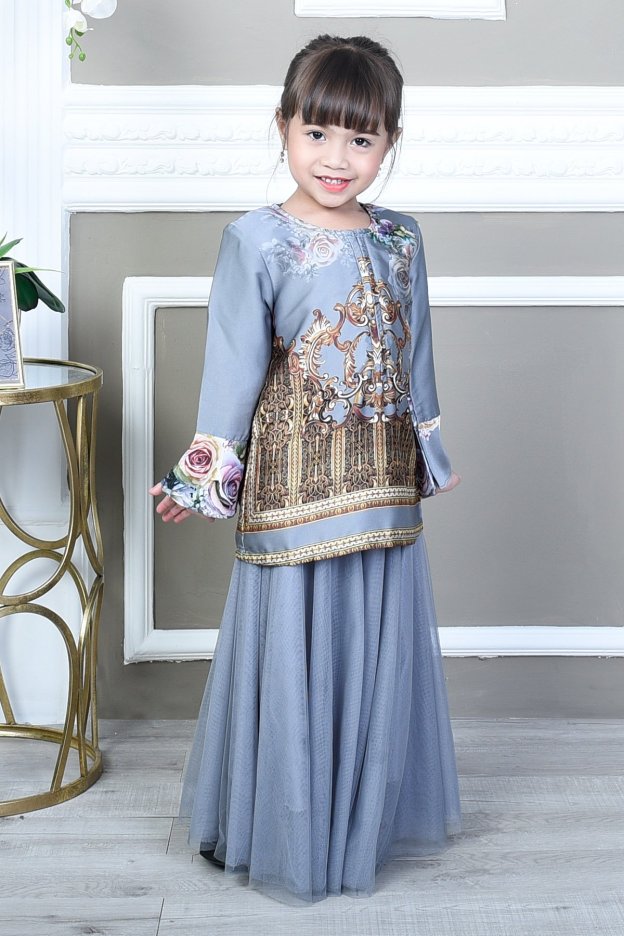 Blouse Bellaruz Kids - Damask Silver