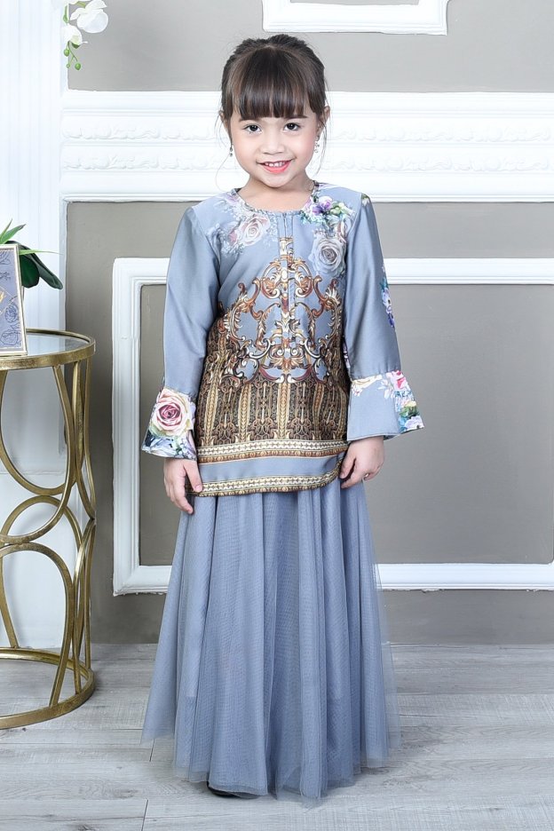 Blouse Bellaruz Kids - Damask Silver