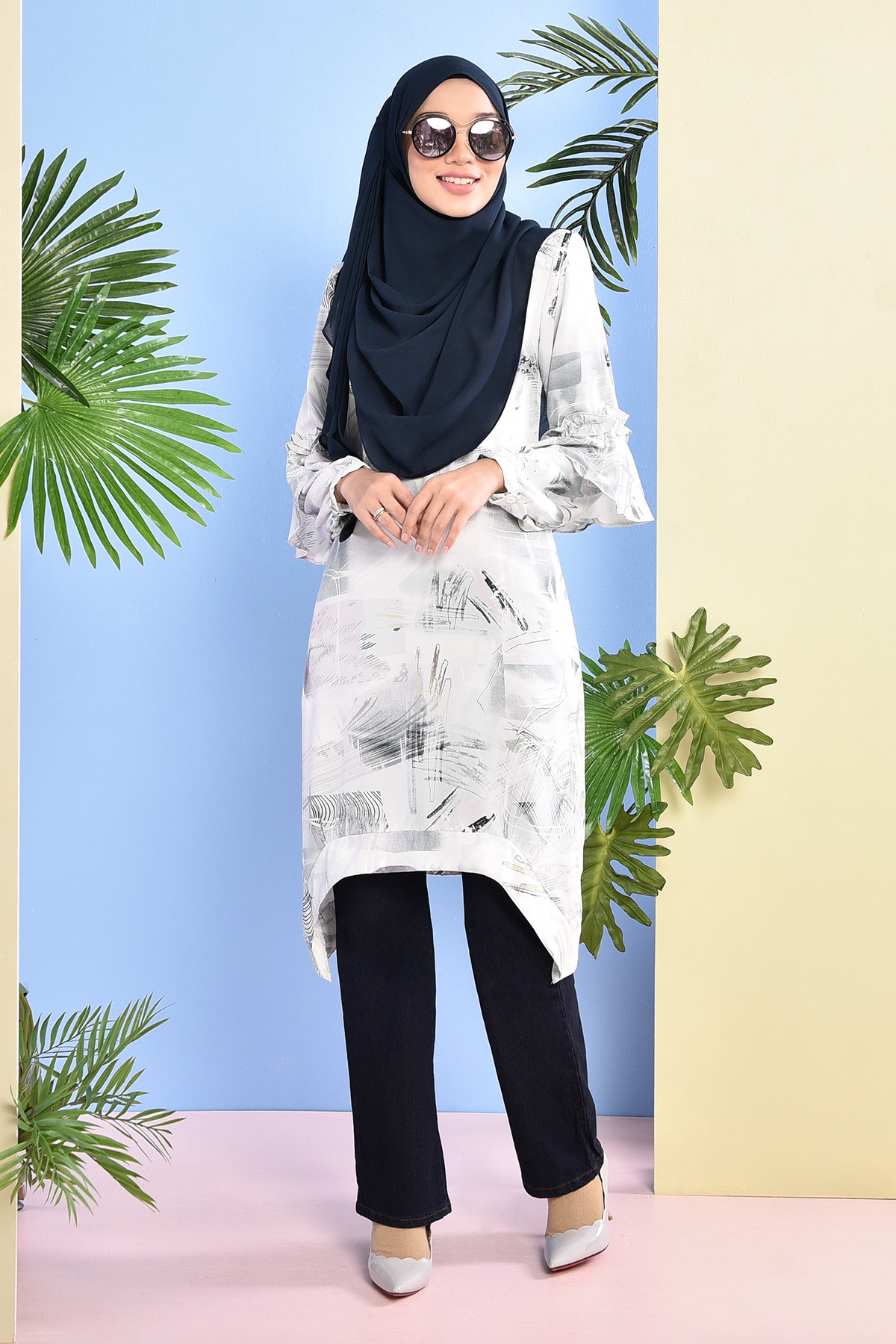 Blouse Beth Madonna - Silver
