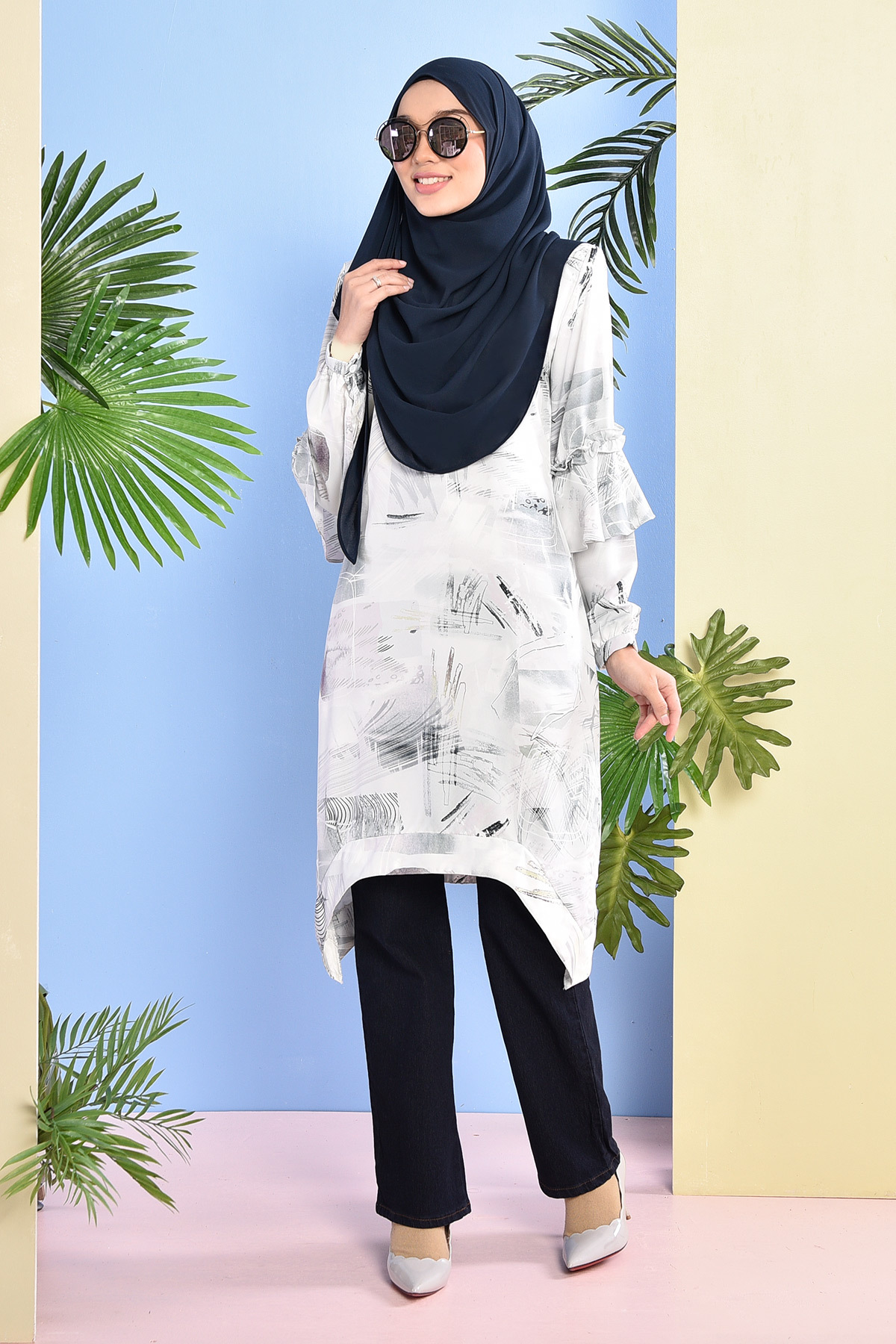 Blouse Beth Madonna - Silver