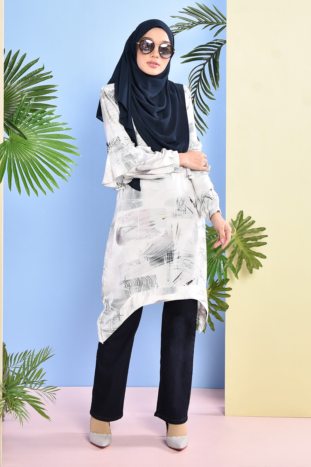 Blouse Beth Madonna - Silver