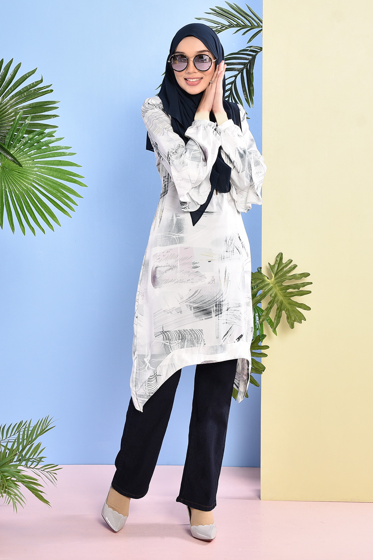 Blouse Beth Madonna - Silver