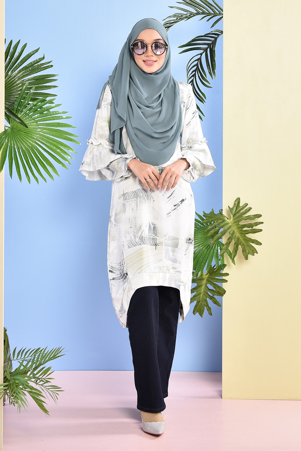 Blouse Beth Madonna - Green