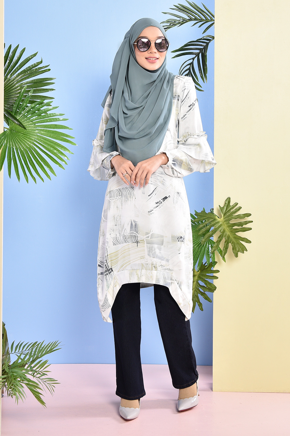 Blouse Beth Madonna - Green